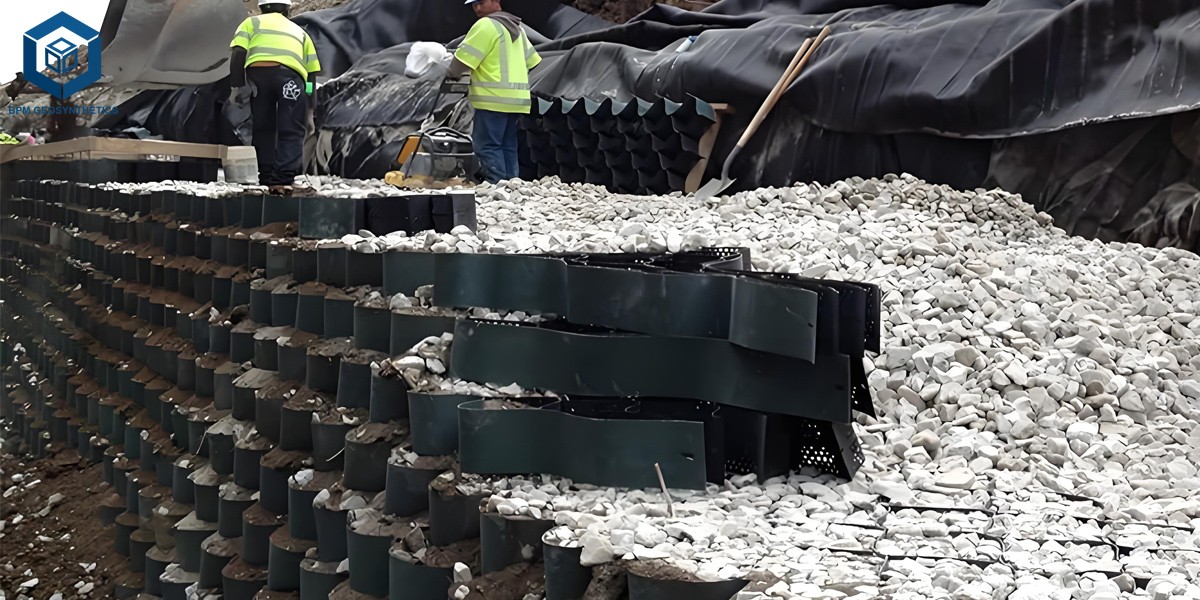 HDPE Geocell for Slope Protection