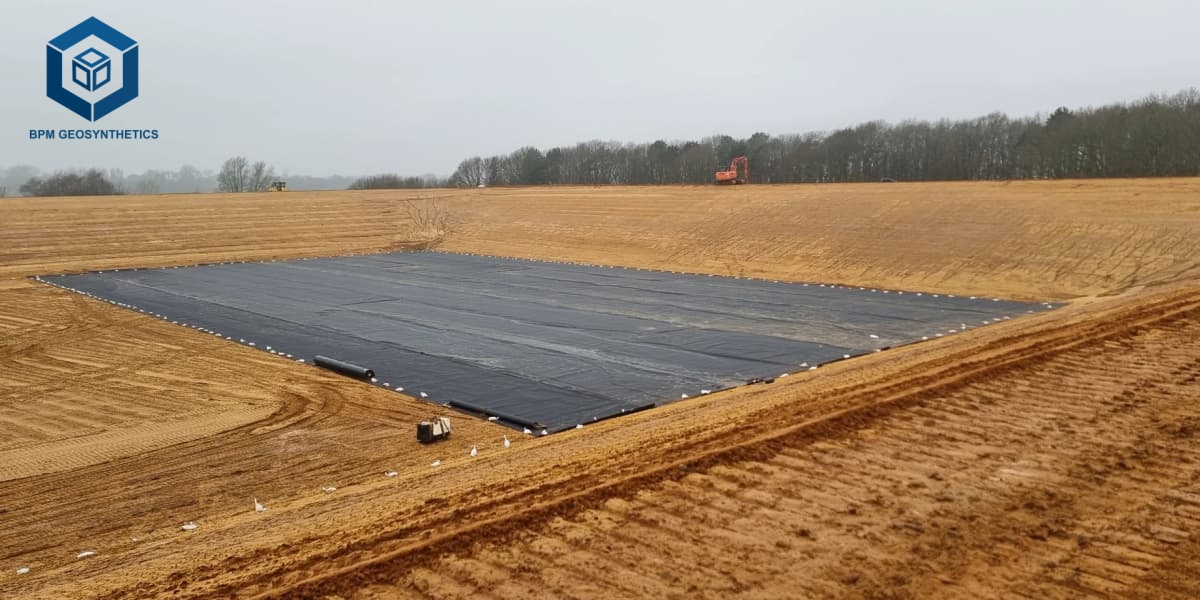 Tấm lót ao bán với khả năng chống thấm nước bền bỉ.