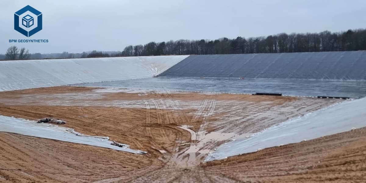 Geomembraan 1 mm voor reservoirbekleding Geomembraan 1 mm voor reservoirbekleding