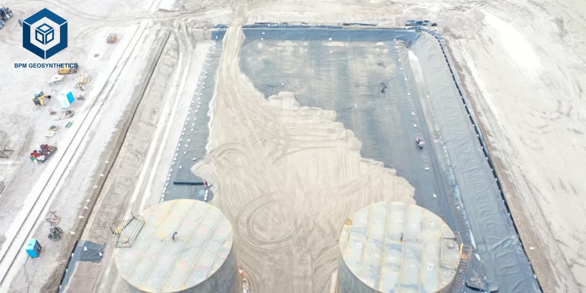 Geomembraan HDPE 30 Mils voor industriële vloeistofopslag Geomembraan HDPE 30 Mils voor industriële vloeistofopslag
