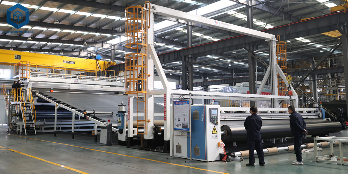 แผ่น HDPE หนา 500 ไมครอน จาก BPM Geosynthetics