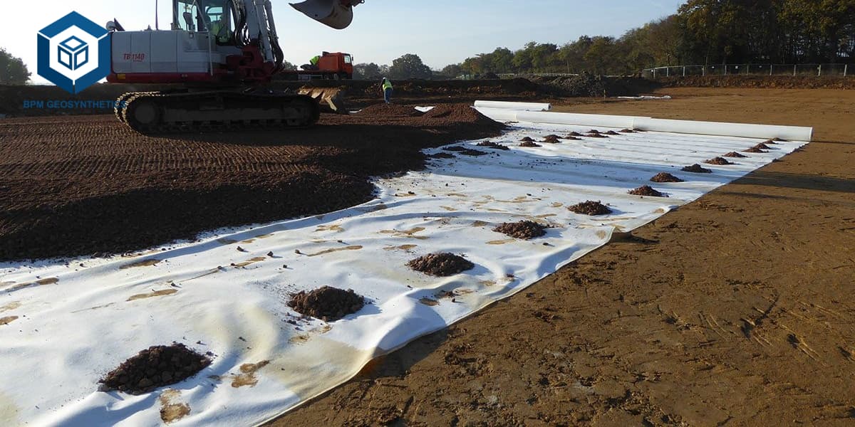 Geo Textile Material for Soil Stabilization