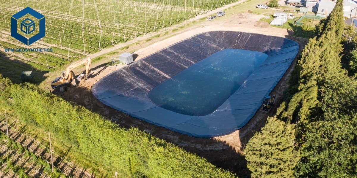 High Density Polyethylene Ditch Liner for Soil and Water Protection