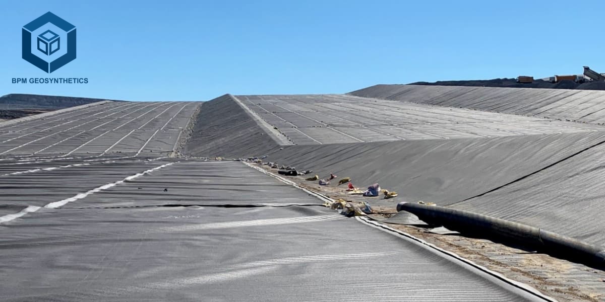 Geokunststoffdichtungsbahn aus HDPE für Deponieabdichtung