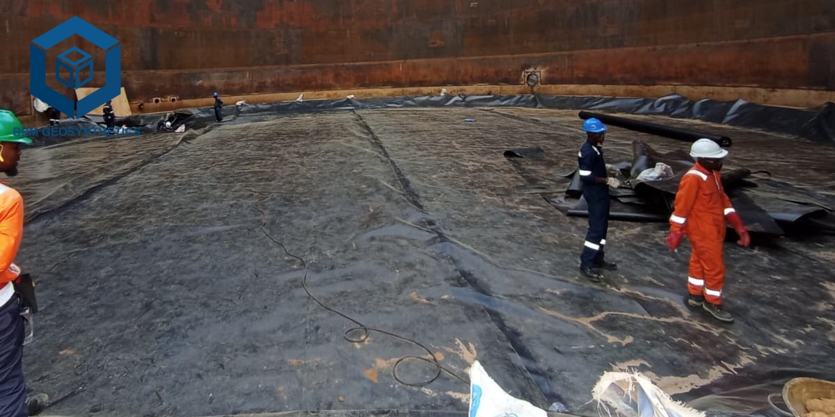 Foglio in HDPE da 500 Micron per il Trattamento delle Acque Reflue