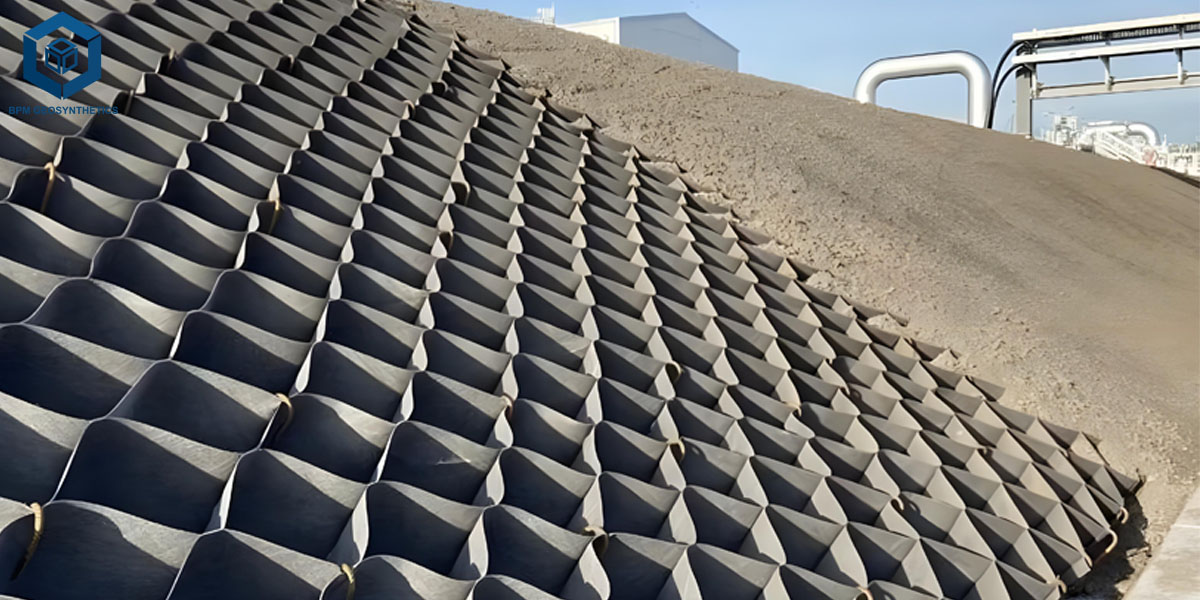 Geocell for Slope Protection
