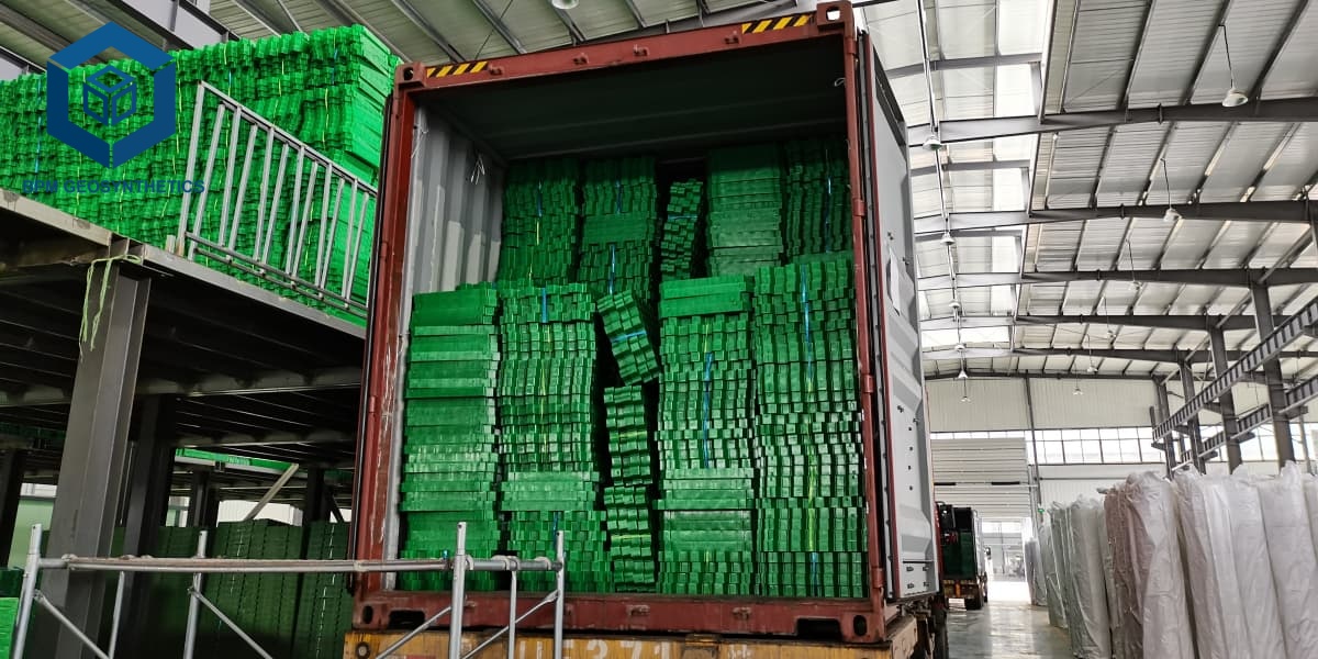 Grade de pavimentação com cascalho permeável para soluções de estacionamento ecológicas Grade de pavimentação com cascalho permeável para soluções de estacionamento ecológicas
