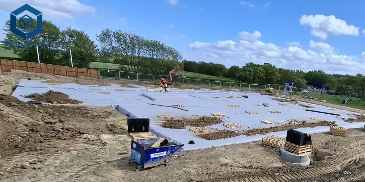Tissu de drainage géotextile pour les projets de stabilisation des sols