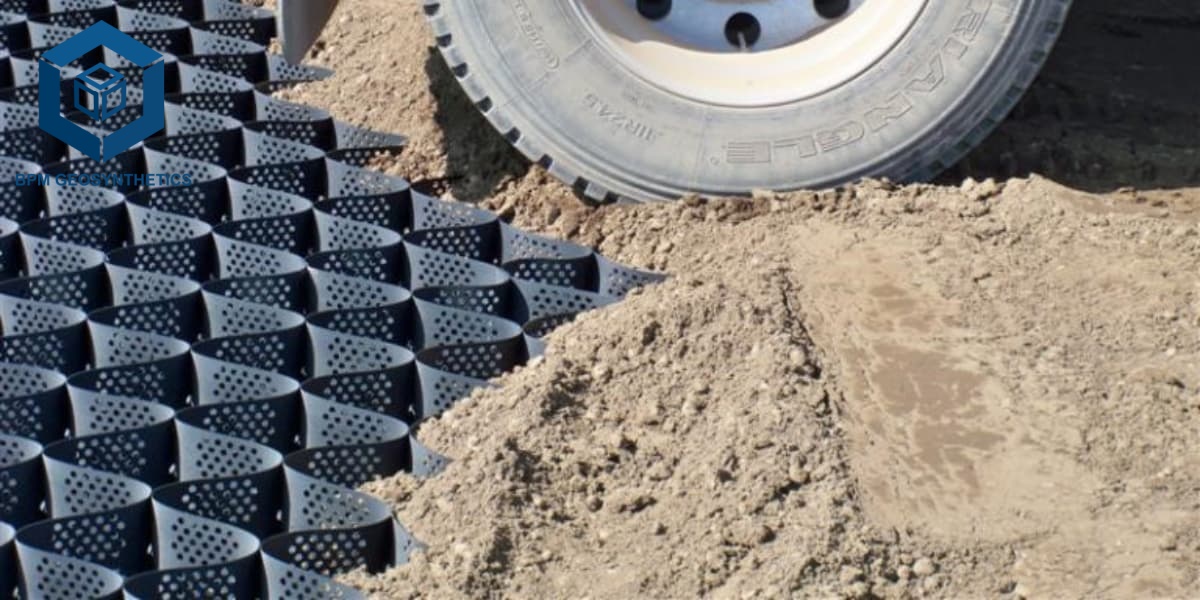 Plastic Geocell for Erosion Control Applications