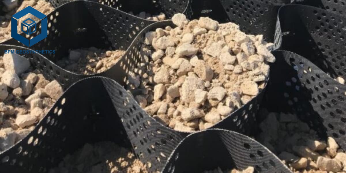 Geocell Slope Protection for Soil Stabilization Applications