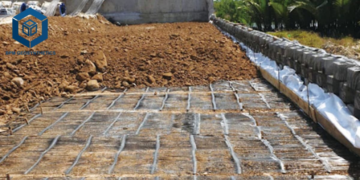 Grelha Geossintética para Muro de Contenção Grelha Geossintética para Muro de Contenção
