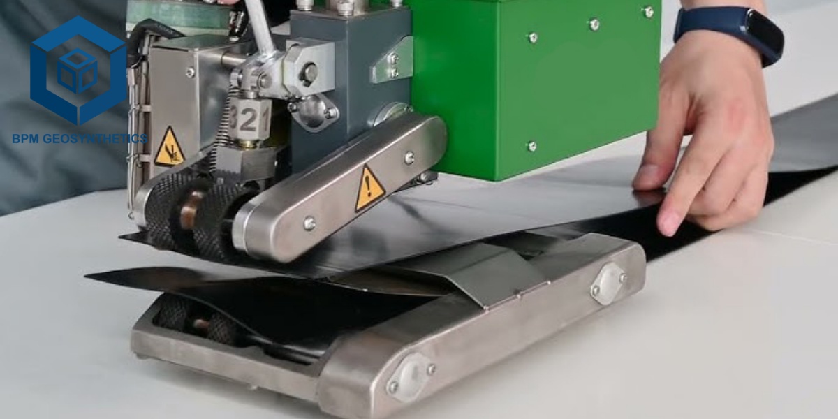Máquina de Soldadura de Geomembrana para Instalação de Revestimentos em Aterros e Minas Máquina de Soldadura de Geomembrana para Instalação de Revestimentos em Aterros e Minas