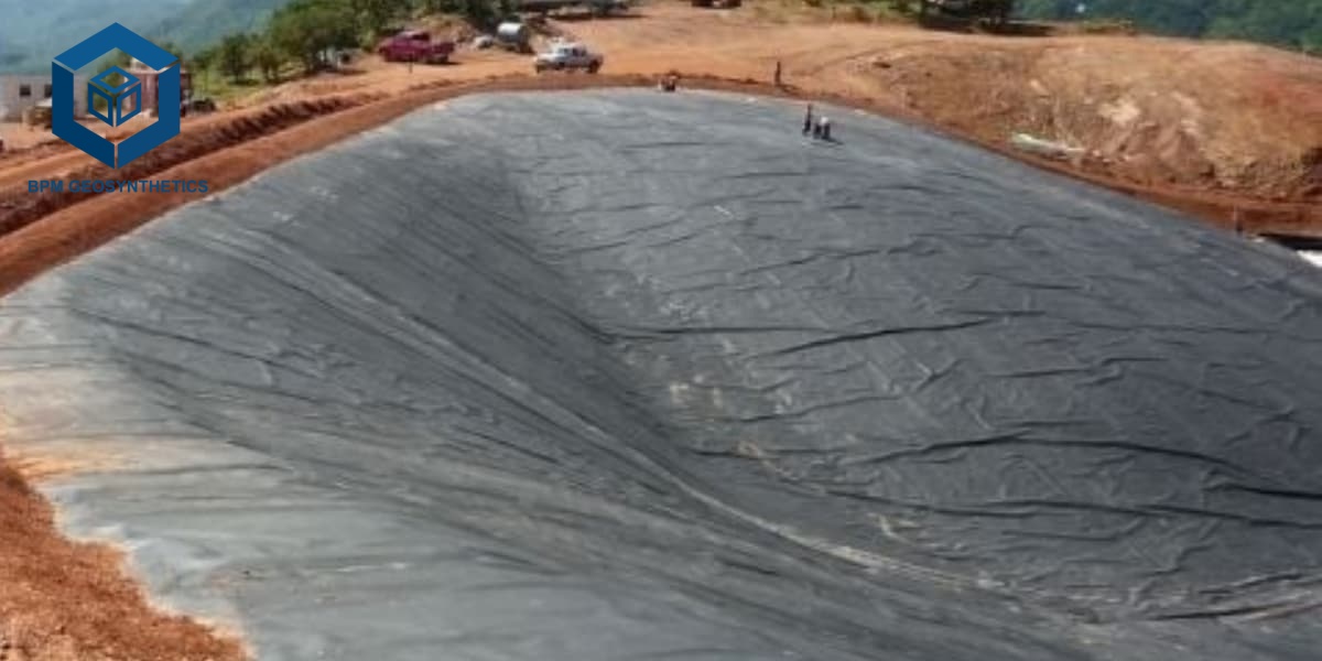 Rouleau de géomembrane pour l'étanchéité et l'ingénierie anti-infiltration