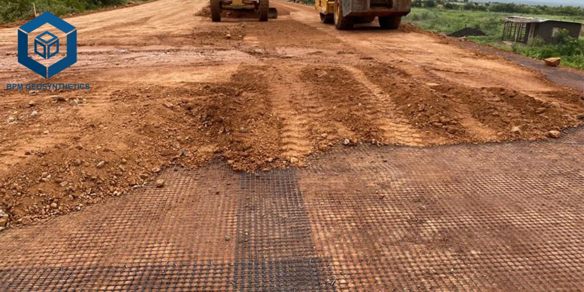 Geogrid on Slope for Soil Reinforcement