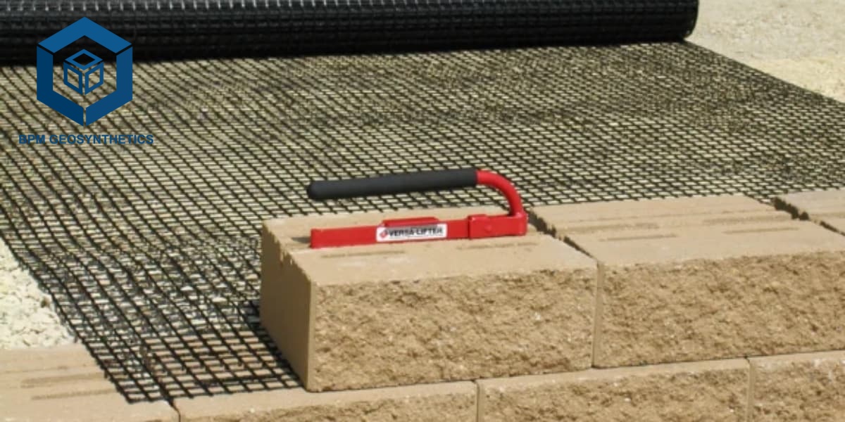 Keerwandgridmateriaal voor bodemversterking Keerwandgridmateriaal voor bodemversterking