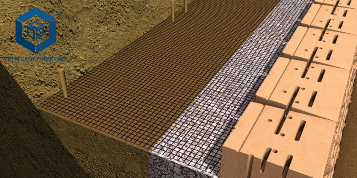Geo Grid voor Keermuur en Taludversterking Geo Grid voor Keermuur en Taludversterking