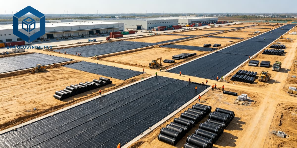 Geotextil Tejido para Aplicaciones de Estabilización de Suelos