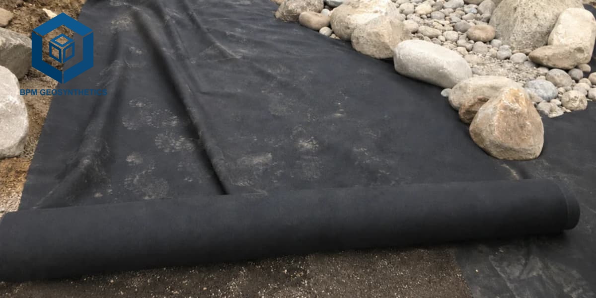 Tecido Geotêxtil Preto para Filtração e Estabilização do Solo Tecido Geotêxtil Preto para Filtração e Estabilização do Solo