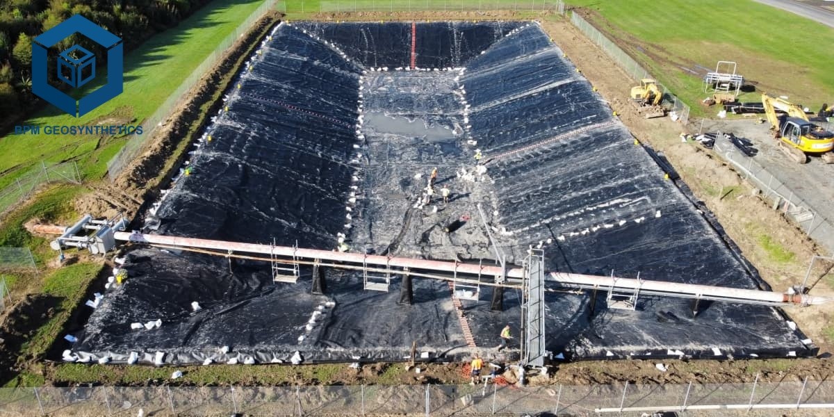 Revestimento de Geomembrana Impermeável para Projetos Geossintéticos Profissionais Revestimento de Geomembrana Impermeável para Projetos Geossintéticos Profissionais