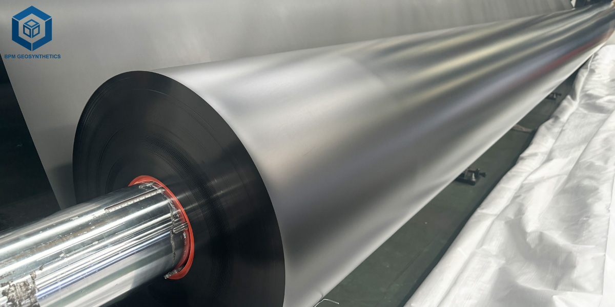 Geomembrana de HDPE BPM Geosynthetics 0,75 mm Geomembrana de HDPE BPM Geosynthetics 0,75 mm