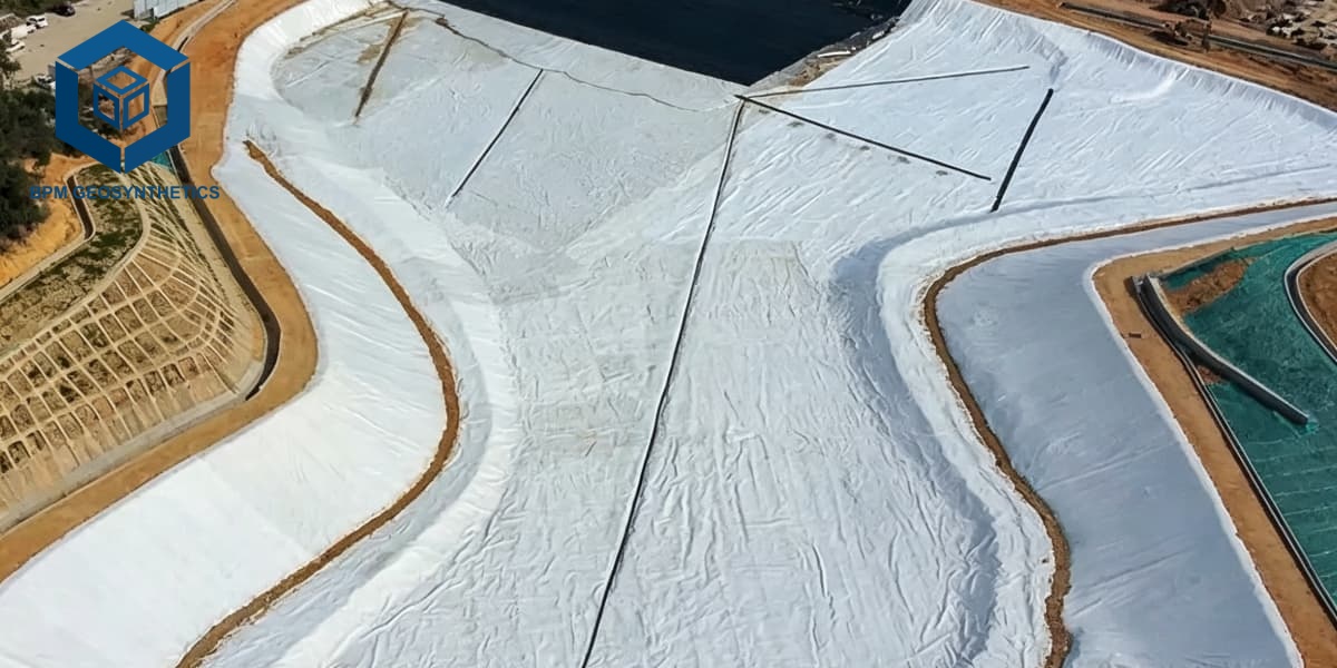 Tessuto di sottofondo per vialetti per progetti di stabilizzazione del suolo