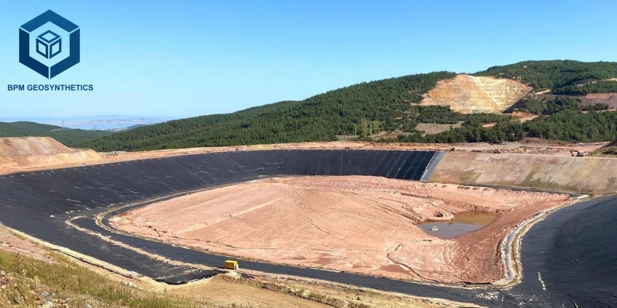 Revestimiento de HDPE de 60 Mil para Contención de Agua