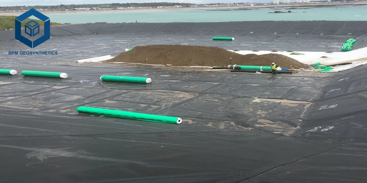 1,5 mm HDPE-voering voor mijnbouwprojecten